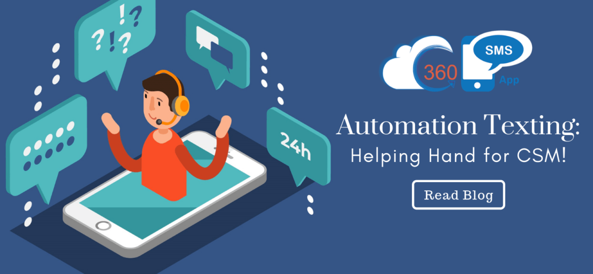 automation texting in Salesforce